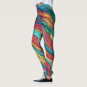 Leggings Marée mosaïque (Gauche)