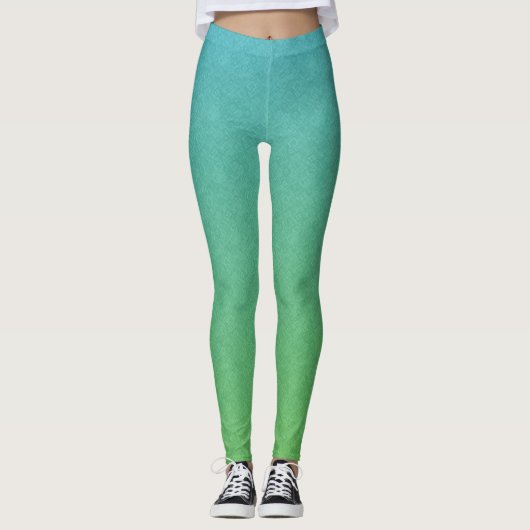 Leggings Marées océaniques (Devant)