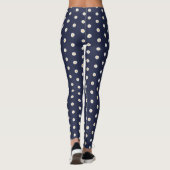 Leggings marguerite blanche (Dos)
