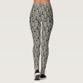 Leggings Marguerite blanche (Dos)