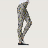 Leggings Marguerite blanche (Droite)