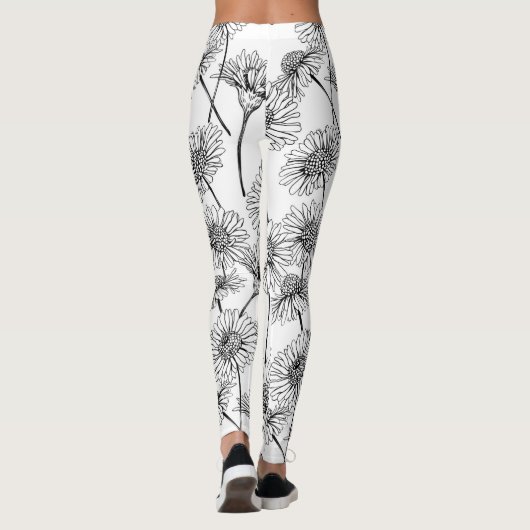 Leggings Marguerites (Dos)