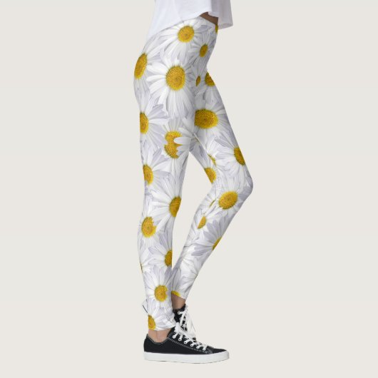 Leggings marguerites blanches (Droite)