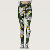 Leggings Marguerites dans un pré (Devant)