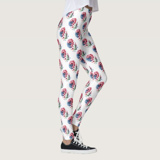 Leggings Marguerites patriotiques (Droite)