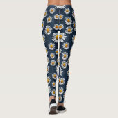 Leggings Marguerites Sur Denim (Dos)