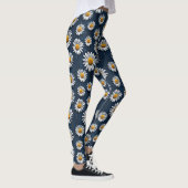Leggings Marguerites Sur Denim (Droite)