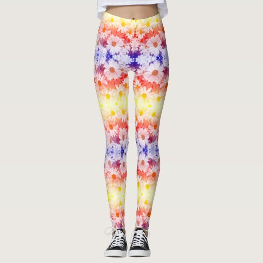 Leggings Margueurs arc-en-ciel (Devant)