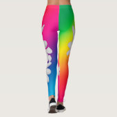 Leggings Margueurs arc-en-ciel (Dos)