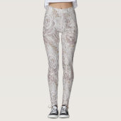 Leggings Mariage blanc dentelle (Devant)