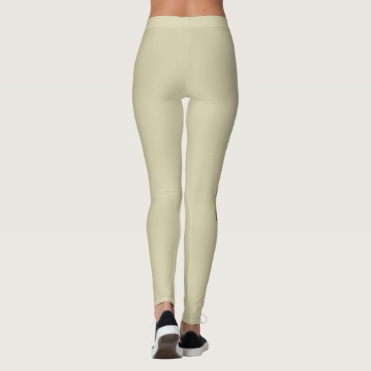 Leggings Mariage de la fête de Vin Blanc Splashed (Dos)