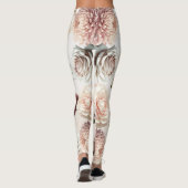 Leggings Mariage floral rose rose pâle (Dos)