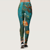 Leggings "Marielle" - Belle sirène dansante (Dos)