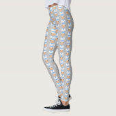 Leggings marin (Gauche)
