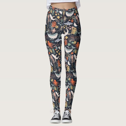 Leggings Marine (Devant)