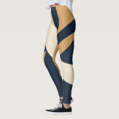 Leggings Marine et Gold III (Gauche)