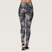 Leggings Marine Victorienne Antique Rose  (Dos)