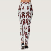 Leggings Maroon Hope Faith Force Courage...APS (Dos)
