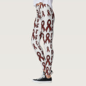 Leggings Maroon Hope Faith Force Courage...APS (Gauche)
