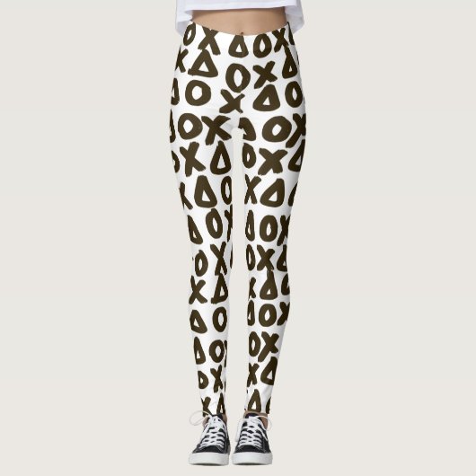 Leggings Marqueur géométrique XO marque (Devant)