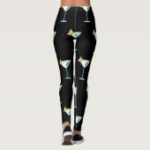 Leggings Martini Amateurs De Cocktail Bar De Verre Alcool (Dos)
