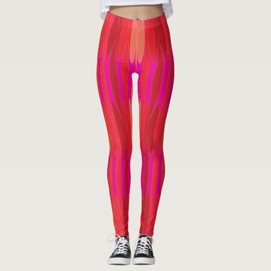 Leggings Martini rose (Devant)