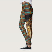 Leggings Masque de mort égyptien du Roi Tutunkhamun Gold (Gauche)