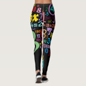 Leggings Math du cœur (Dos)