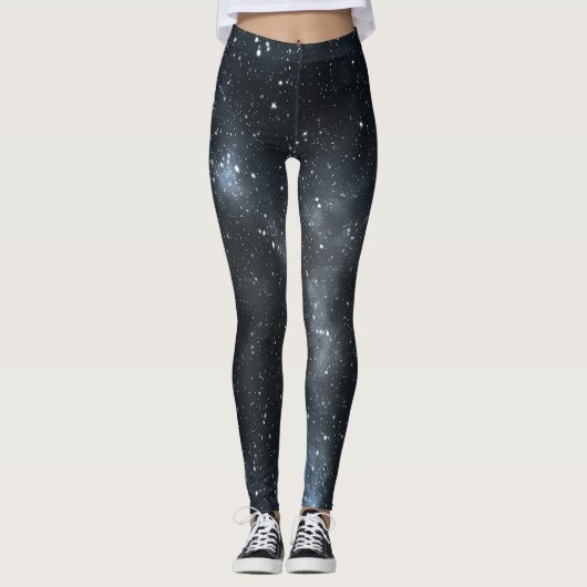 Leggings Matière noire galactique : Mystère de l'espace. (Devant)