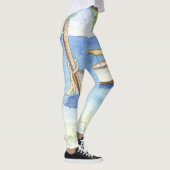 Leggings Matin à Bali Aquarelle (Droite)