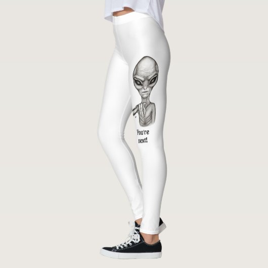 Leggings Mauvais Alien, Tu es le prochain ! (Gauche)
