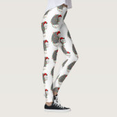 Leggings mauvais Noël santa claus opossum (Droite)