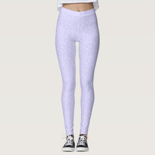 Leggings Mauve Cloud Motif été (Devant)