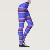 Leggings Mauve Et Bleu (Droite)