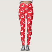 Leggings Max the Reindeer Silhouette (Devant)