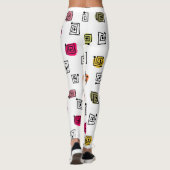 Leggings Mazages colorés (Dos)
