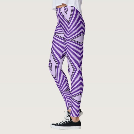 Leggings Maze pourpre (Gauche)