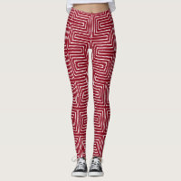 Maze rouge et blanc Vêtements de boue africaine