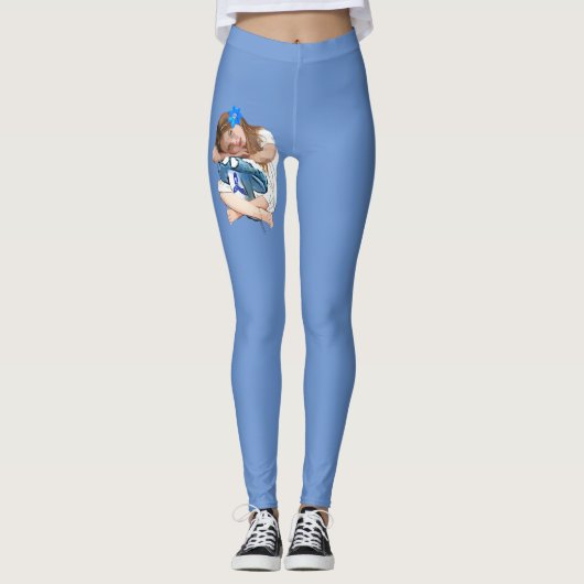 Leggings ME/CFS Fatigue Chronique Fille (Devant)