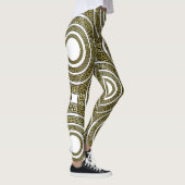 Leggings Méandre de clé grecque dans Artdeco de symétrie gé (Droite)
