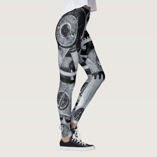 Leggings Mécanique de pièce à temps (Droite)