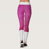 Leggings Méditation du yoga rose Mandala (Dos)