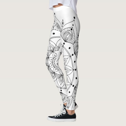 Leggings Meditation - Mandala Symbol (Gauche)