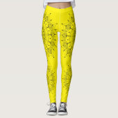 Leggings Meditation - Mandala Symbol  (Devant)