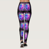 Leggings Méditation psychédélique Alien (Dos)