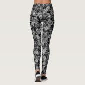 Leggings méduse de lune noire (Dos)