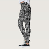 Leggings méduse de lune noire (Gauche)