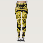 Leggings Méduse de Rondanini avec arabesques (Devant)