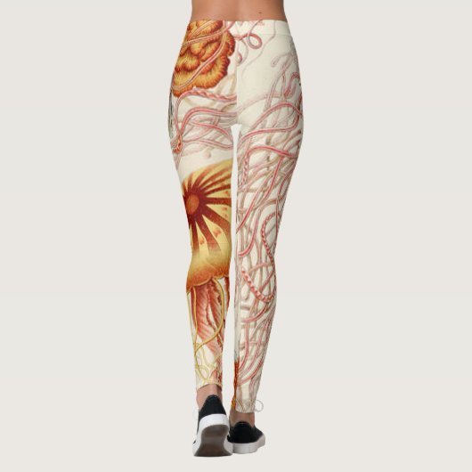 Leggings Méduse - Ernst Haeckel (Dos)
