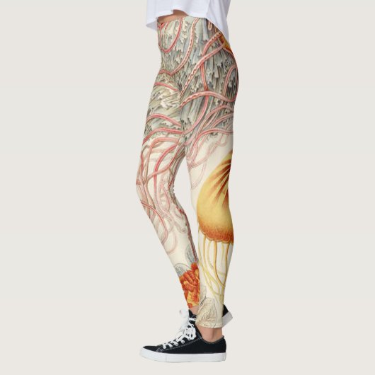 Leggings Méduse - Ernst Haeckel (Gauche)